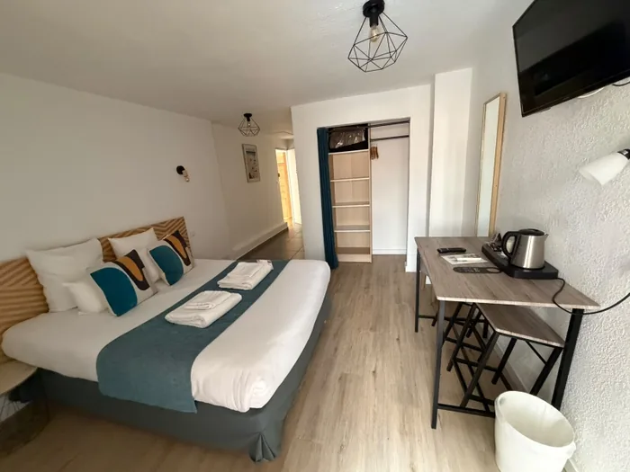Chambre double avec terrasse